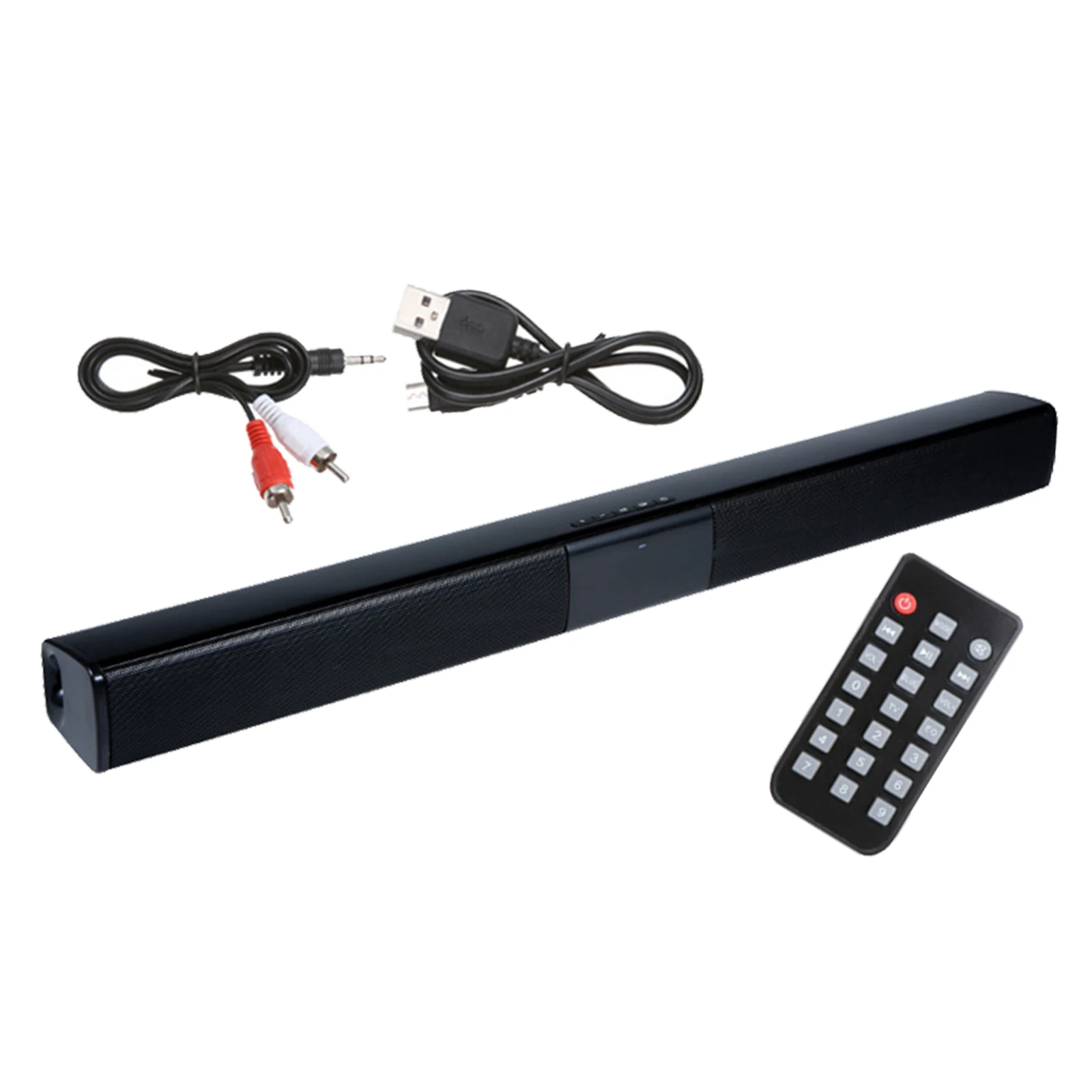 Built-in Subwoofer Soundbar TV Sound Wired Wireless Bluetooth Speaker Powerful Multi-input