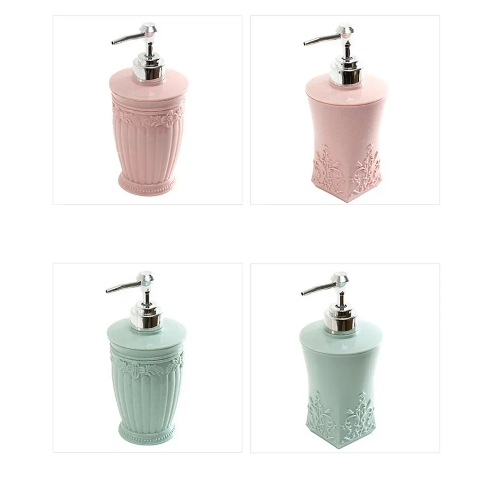 European Style Hand Sanitizer Bottles Float Carving Liquid Soap Dispenser Simple Shampoo Shower Gel Press Hand Bottle European Style Hand Sanitizer Bottles Float Carving Liquid Soap Dispenser Simple Shampoo Shower Gel Press Hand Bottle