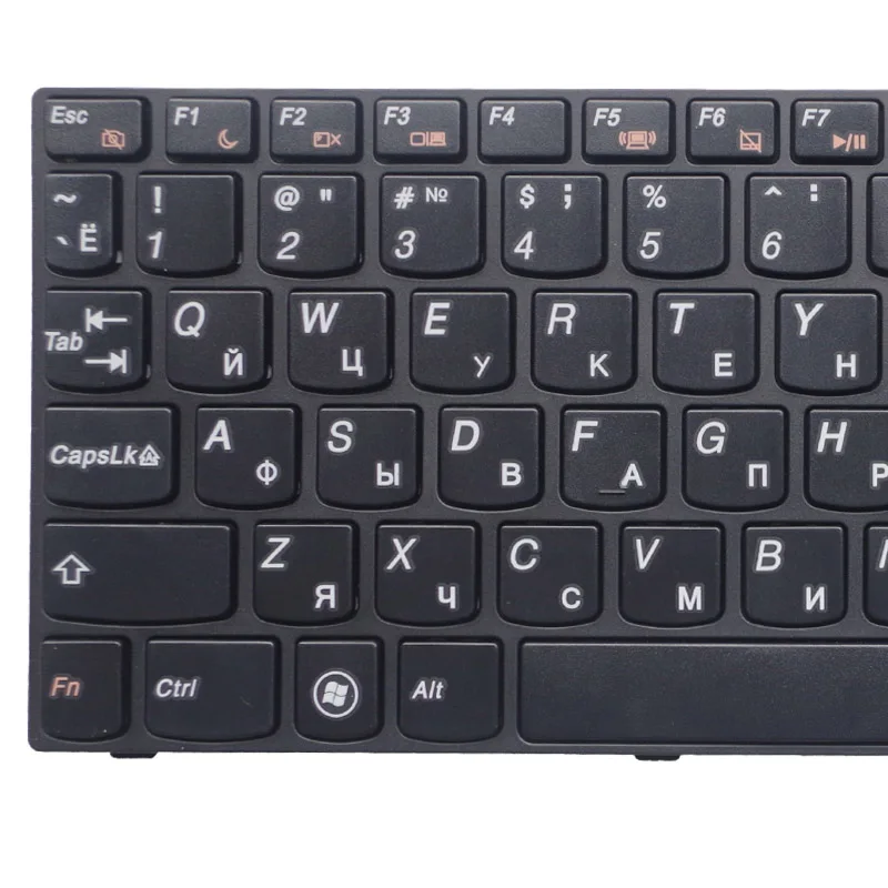 GZEELE RU черный Для lenovo U160 U165 S200 S205 Клавиатура ноутбука русская