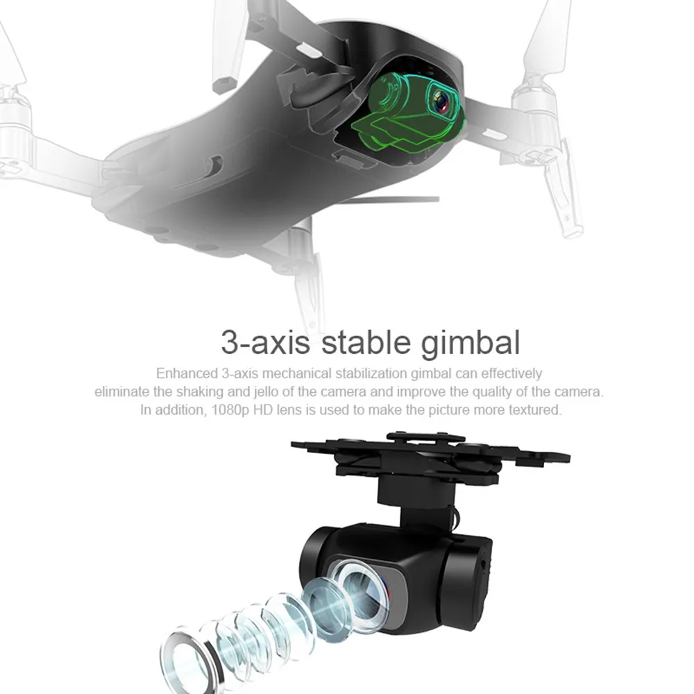 C-Fly DF806 Faith 5G WiFi FPV 1080P HD камера gps бесщеточный прецизионный Квадрокоптер с дистанционным управлением+ сумка