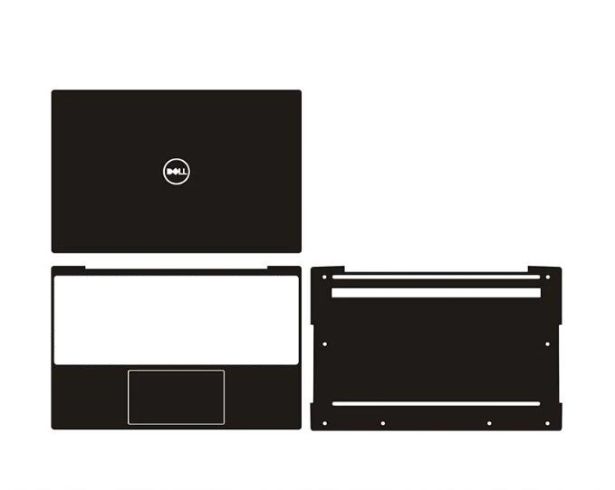 3Pcs Skin Sticker Full Cover Per 2020 Dell Xps 13 9300/Xps 13 9310/Inspiron 11-3152 3153 3147 3148 13-7352 7353 14-5482 14-5491