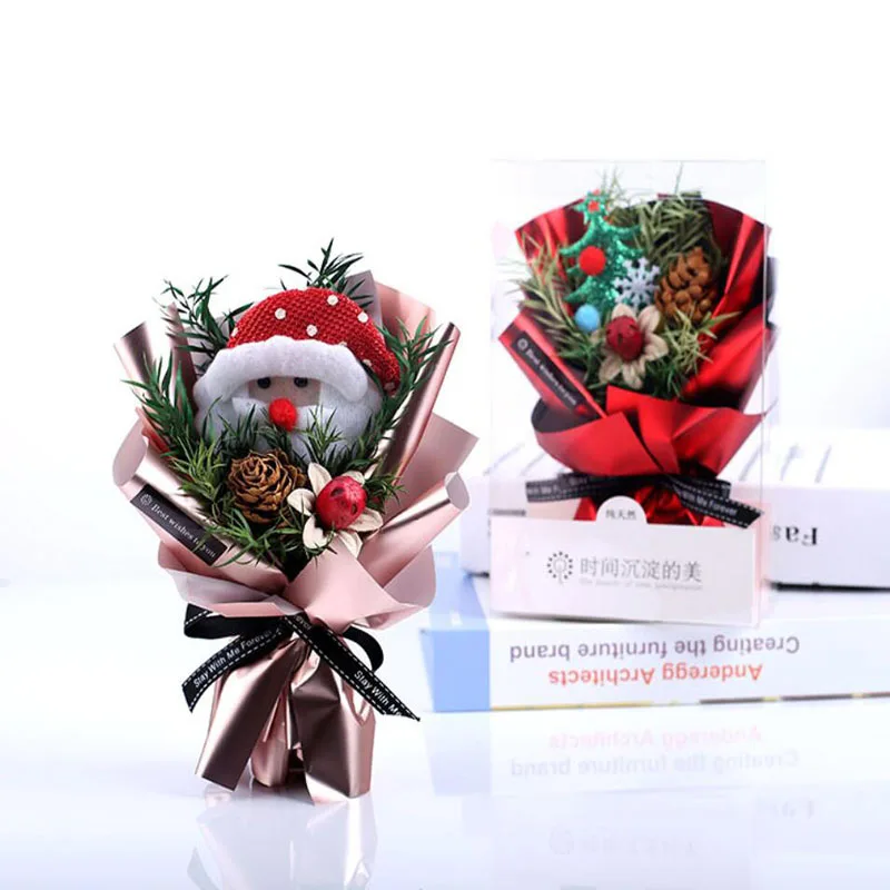 Tanie Odświeżacz powietrza do samochodu ręcznie zrobiony kwiatek Mini bukiet zestaw upominkowy klimatyzator wylot zapachowy klips do odświeżacza akcesoria do wnętrza samochodu