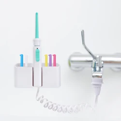 6 Nozzles Faucet Dental Flosser Oral Water Irrigator Jet Floss Implement Irrigation Mouth Tooth Cleaning Cleaner Multi-jet Tips