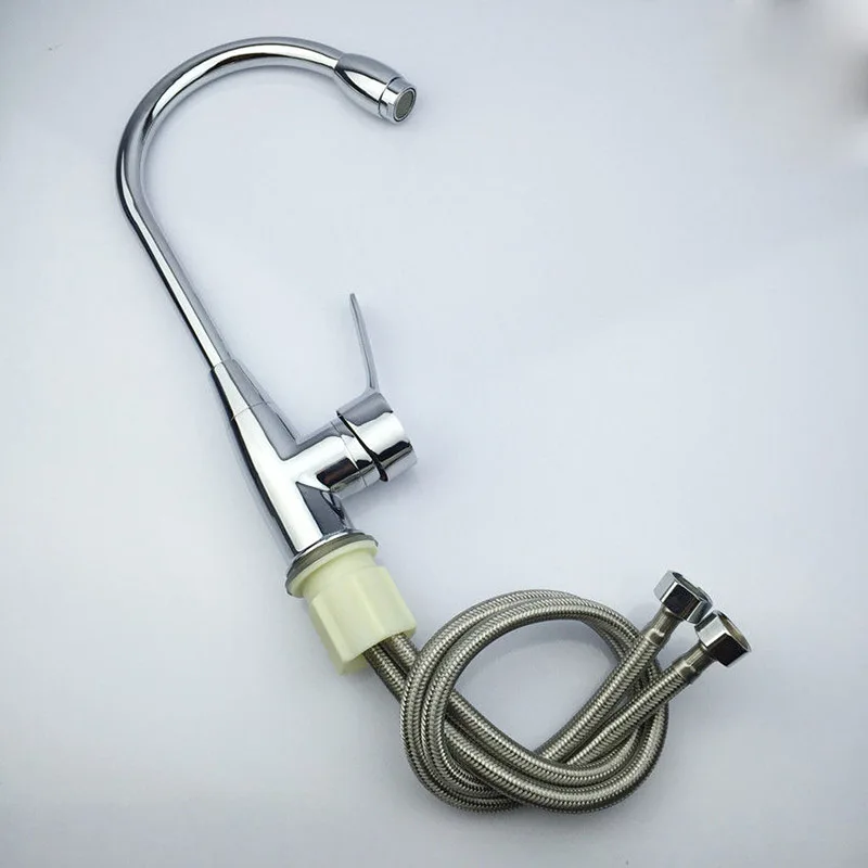 

Water Faucet Home Usable Sink Bathroom Home Use Kitchen Washing Cold Mixed Basin Stainless