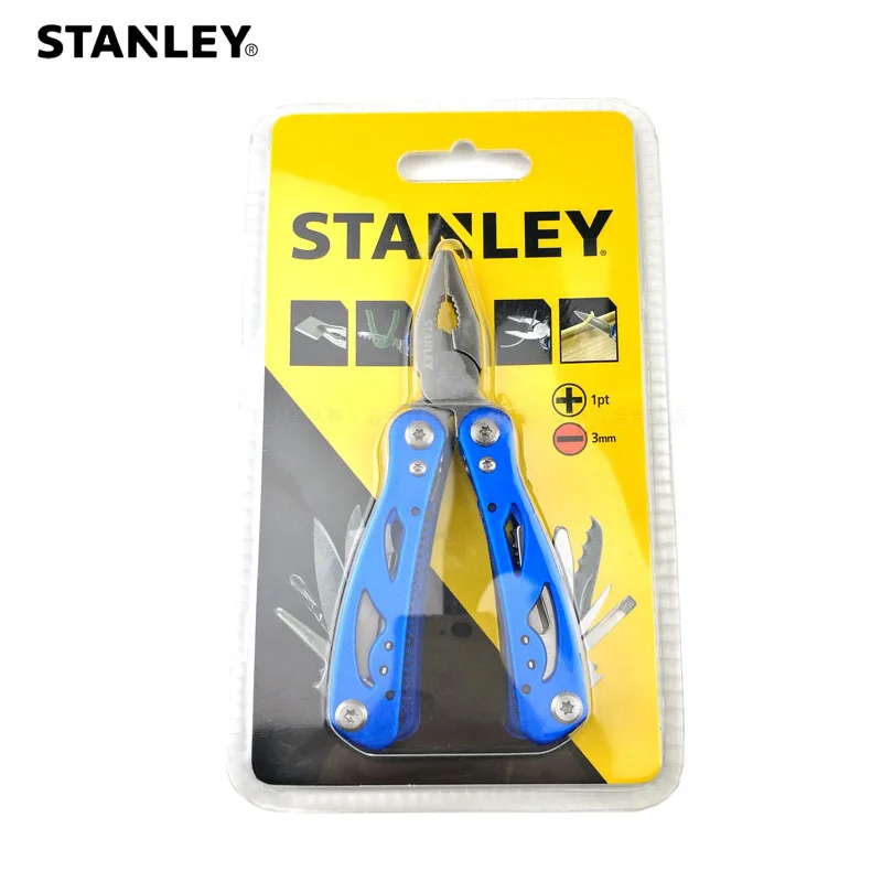 Stanley Pocket Clamp Stripper Fold Wire Cutter Multitool Multifunzione Multi Tool Pinza Multiuso Outdoor Sopravvivere Riparazione Mini