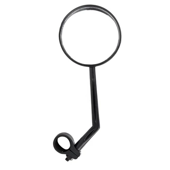 

Mirror of bicycle handlebar with support mirror safety reflective convex mirror