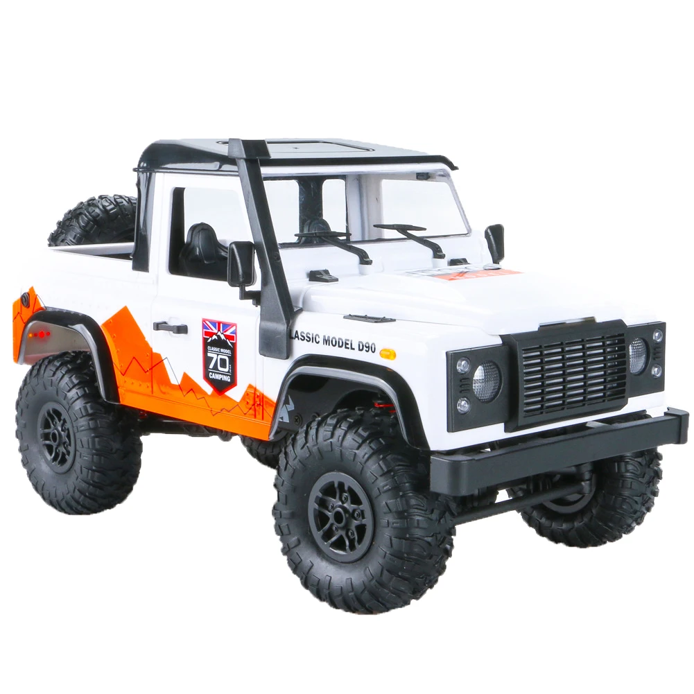 

MN99A 1:12 Home Rock Crawler With Remote Control Truck Electric Durable Full Scale RC Car Off Road LED Lights Children Gift