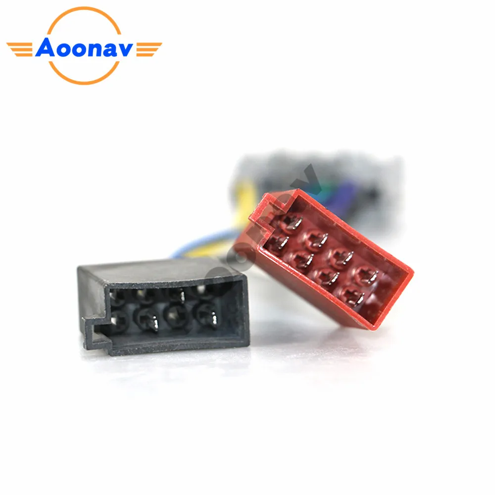 Aoonav 12 134 ISO радио жгут проводов адаптер Разъем для CHRYSLER 2007 + DODGE 2008 (выбранные
