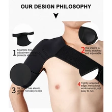 1 шт. Наплечная повязка протектор регулируемый удобный эластопласт для спорта на открытом воздухе суставы рана боль плечевой протектор ремень