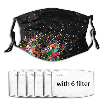 

Windproof Breathable With Filter PM2.5 Mouth Face Mask Washable Colourful Anti Pollution Dust Anti Haze
