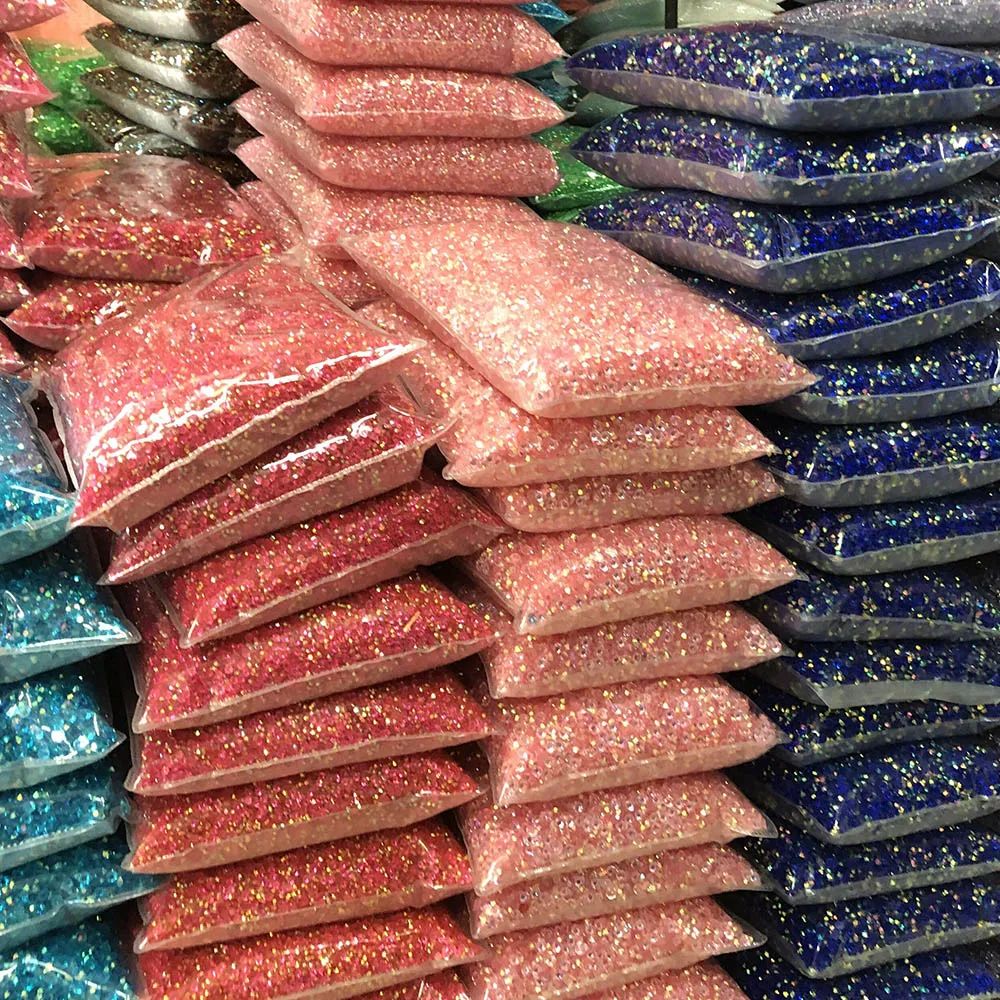 Description Picture 5 of itemBULK Wholesale Jelly AB Flatback Resin Rhinestones Candy Cab Color 3D Nail Art DIY Deco Bling Kit Supplies Embellishment