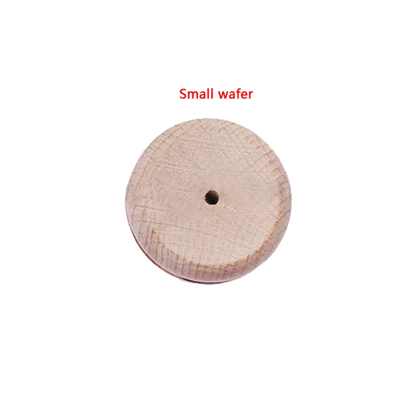 Leather Craft Tools Multi-Size Wood Slicker Leather Solid Wood Round Burnishing Edge for Polished Edge Leather Craft Working Tool