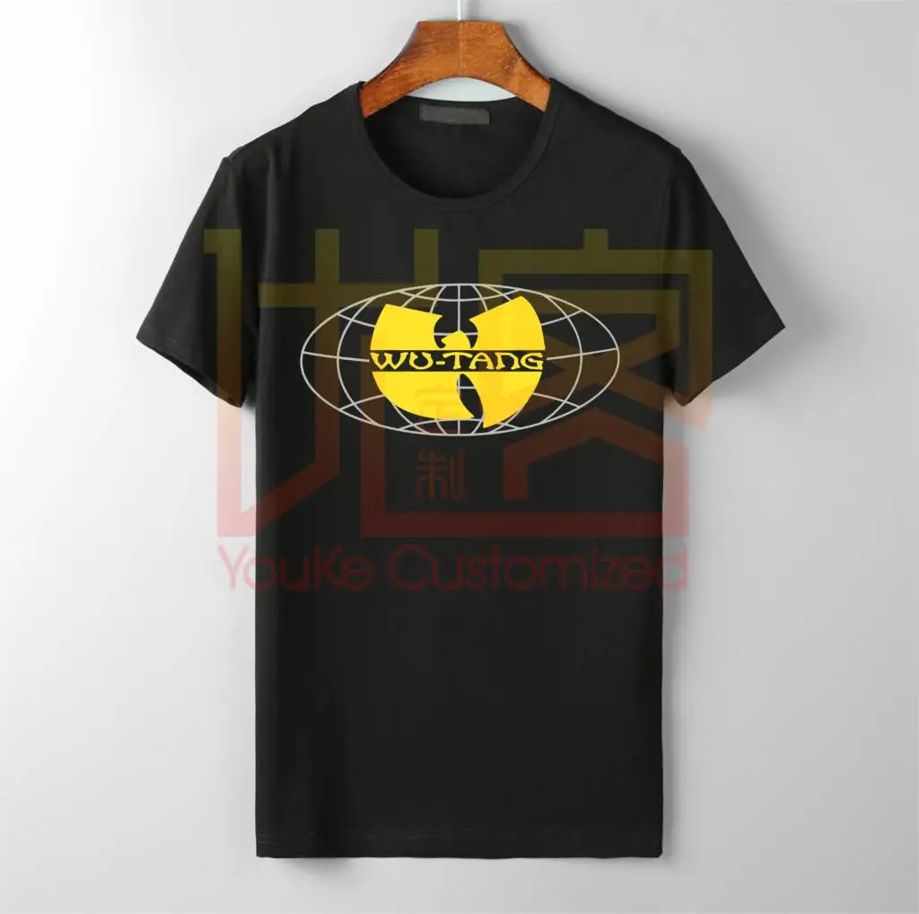 Новинка футболка wu tang clan хип хоп группа логотип креативный дизайн мужская хит