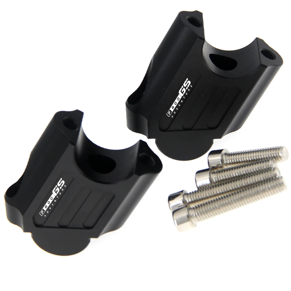 Riser Manubrio Moto Su Schienali Sposta Kit Staffa Per Bmw F800Gs Adv 2014-2017 2015 2016 F800 Gs Adventure