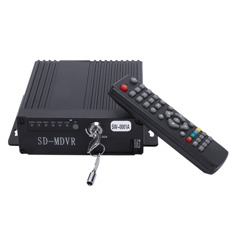 Dvr 4Ch Mini Realtime Car Mobile Auto Video Recorder Vehicle Camcorder Camera Driving Remote Controller | Автомобили и мотоциклы
