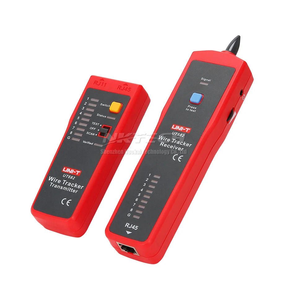 Устройство для обнаружения телефонных проводов устройство UT682 UT682D RJ11 RJ45|Искатели