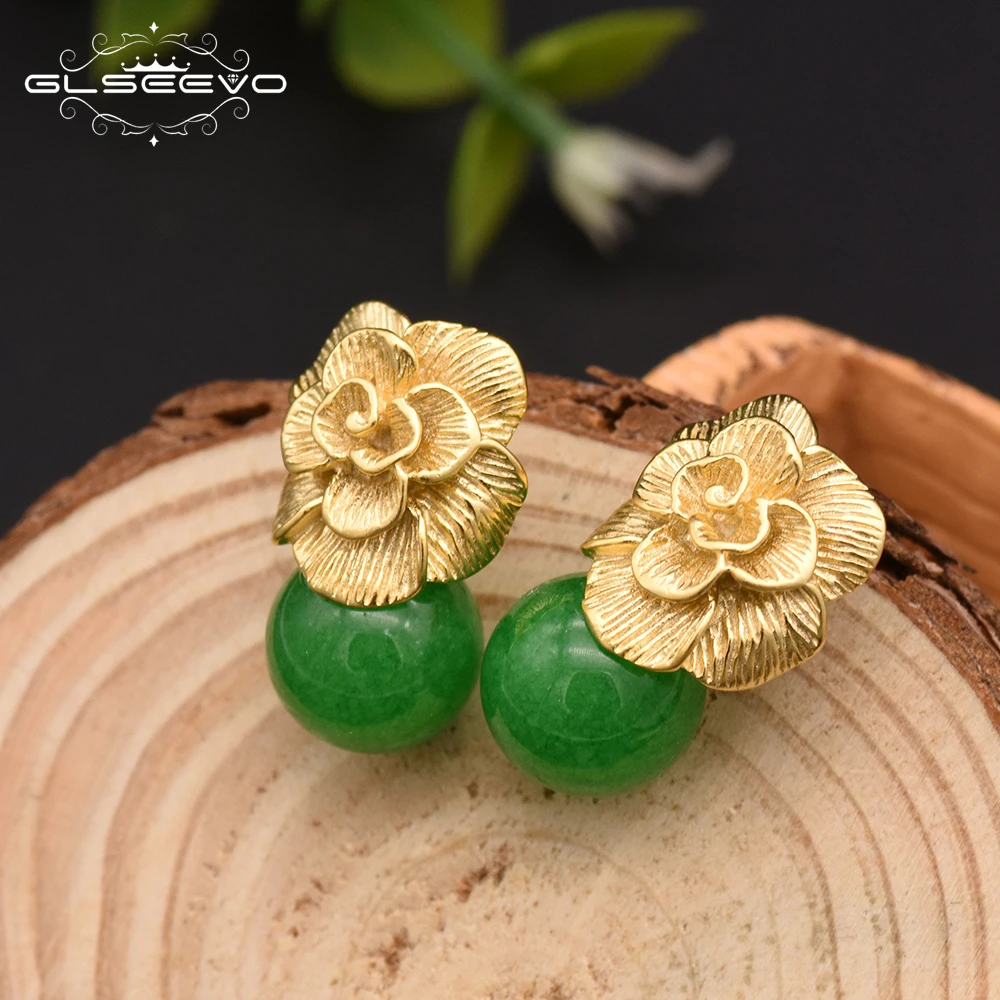 Женские серьги капельки из серебра 925 пробы с листьями|drop earrings|earrings forearrings for women |