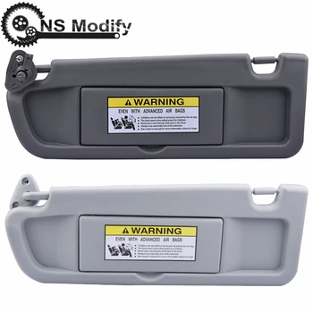 

NS Modify Front Left Driver Sun Visor Sunshade Sun Shield Antidazzle Visor Interior Parts For 2006-2011 Honda Civic Coupe/Sedan