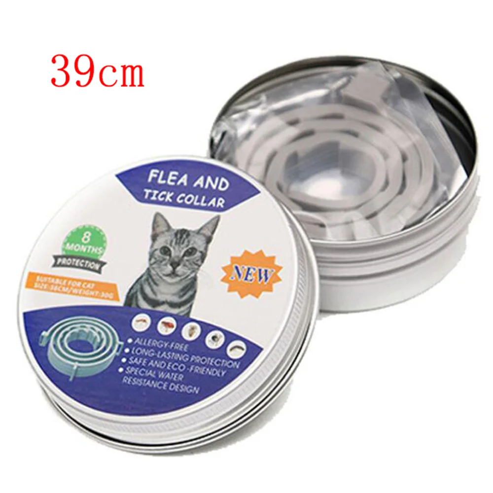 For cats Для кошки или собаки насекомых-доказательство воротник Bayer от блох, клещей предупреждения ошейник для собак кошек комаров насекомых Управление ошейники для собак - Цвет: For cats