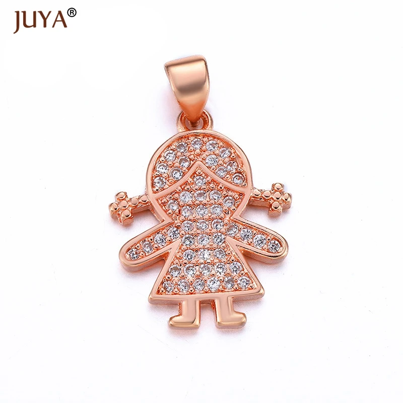 Copper Zircon Lovely Baby Kids Kawaii Boys Girls Mama Connectors Foot Pendant Pacifier Charm For Jewelry Making DIY Gift For Mom