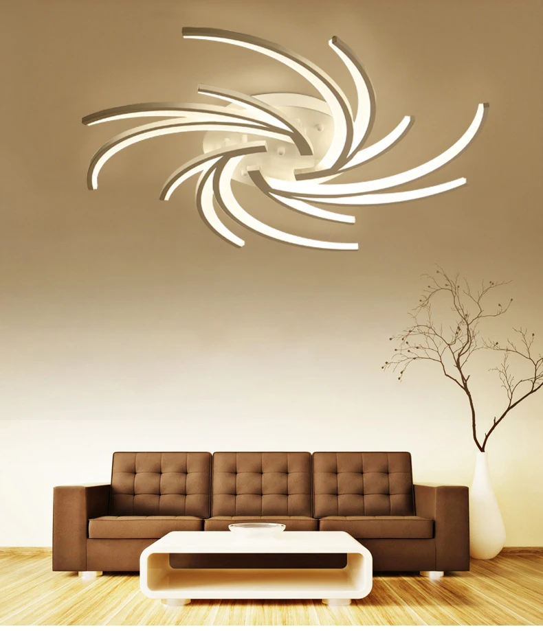 Branco para Decoração da Casa Luminária de Teto Criativa para Quarto e Sala de Estar e Cozinha Led para Decoração Lustre 1 High Quality Luzes e Iluminação