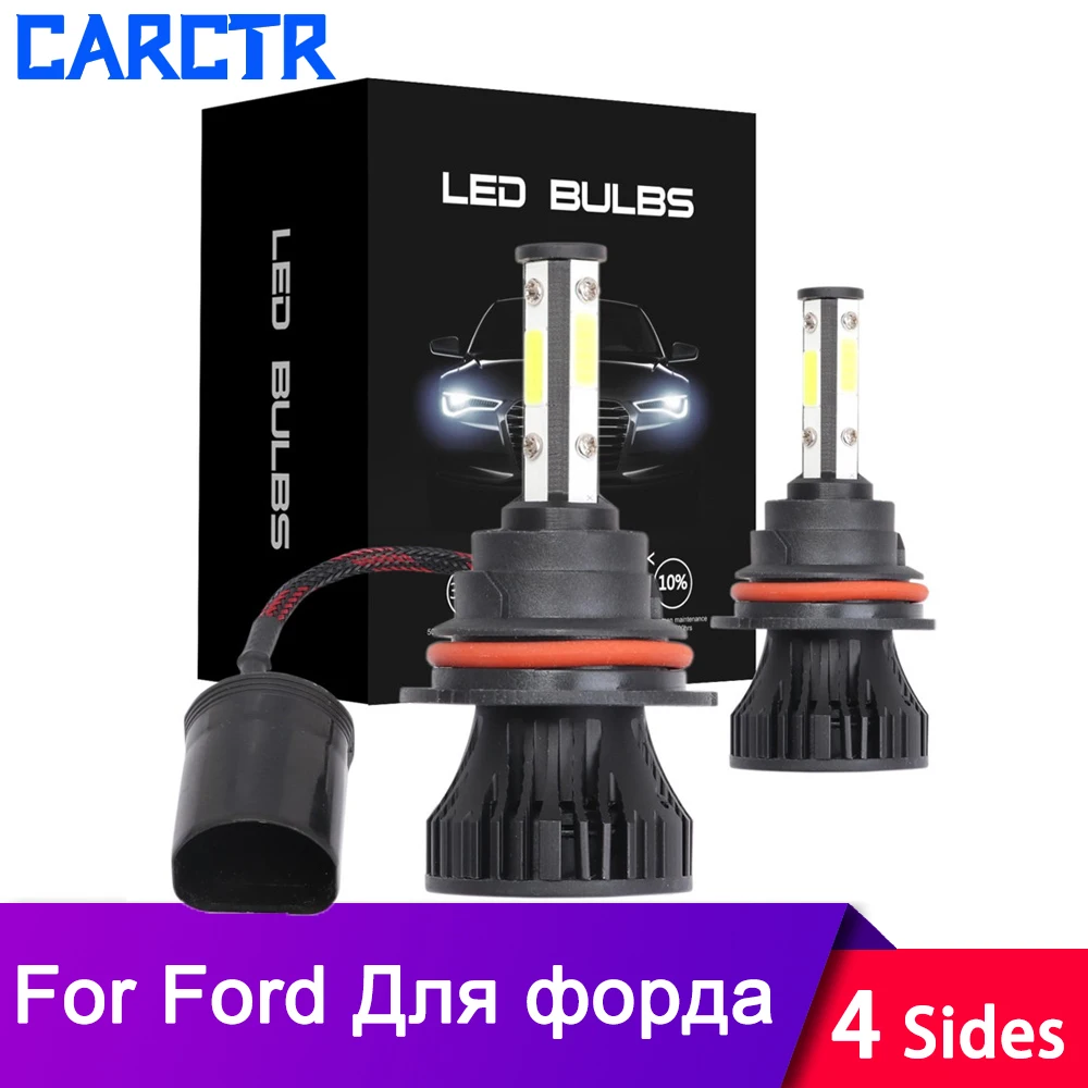 

Car Headlight Bulbs H4 Led H7 Led Lamp H8 H11 6500K 52W COB 8000LM for Ford Focus for Fiesta for Ranger for Mondeo for Fusion