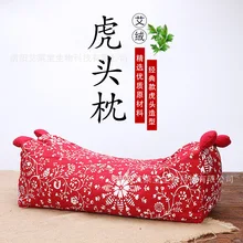 Настраиваемая мокса гречневая шея здоровая защита шеи детская подушка внутренняя грубая ткань Подушка голова тигра