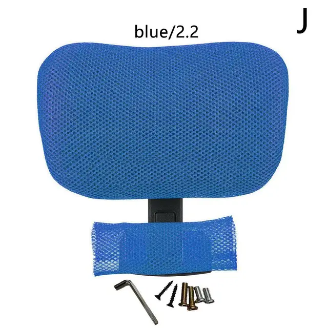 2.2/2.6/3 Computer Lift Chair Neck Protection Pillow Headrest Adjustable For Office Headrest Swivel Chair Accessories For Chair 2.2-Blue