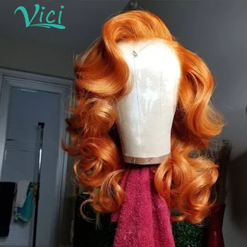 

Transparent Lace Wigs 13x6 Lace Front Wig Colored Human Hair Wigs Body Wave Wig For Women PrePlucked With Baby Hair 150%