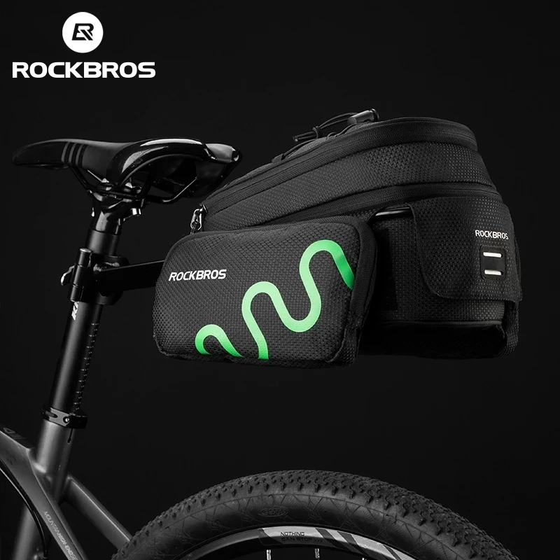 Rockbros bike trunk bag hotsell