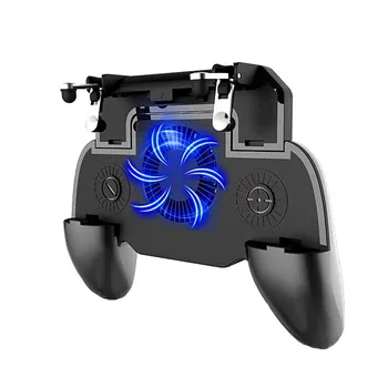 

For Pubg Controller For Mobile Phone Game Controller 4in1 Gamepad Shooter Trigger Fire Button Phone Cooling Gamepad 917#2