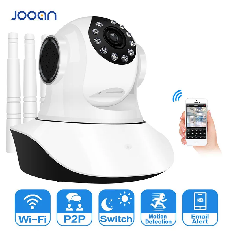 

JOOAN 1080P HD Surveillance Camera Wifi Camera Home Security IP Camera Wireless Network Video Surveillance Wi-fi Night Vision
