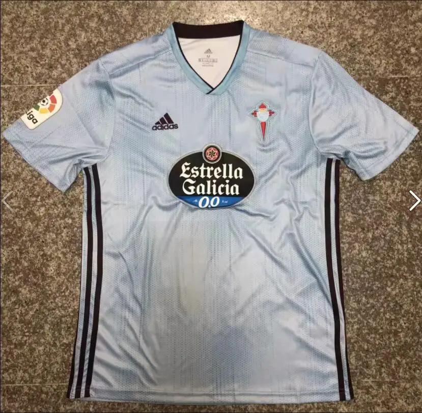 19 20 Celta Vigo футбольные майки BRAIS MENDEZ Celta de Vigo Camiseta de futbol IAGO ASPAS BOUFAL M. GOMEZFootball рубашка