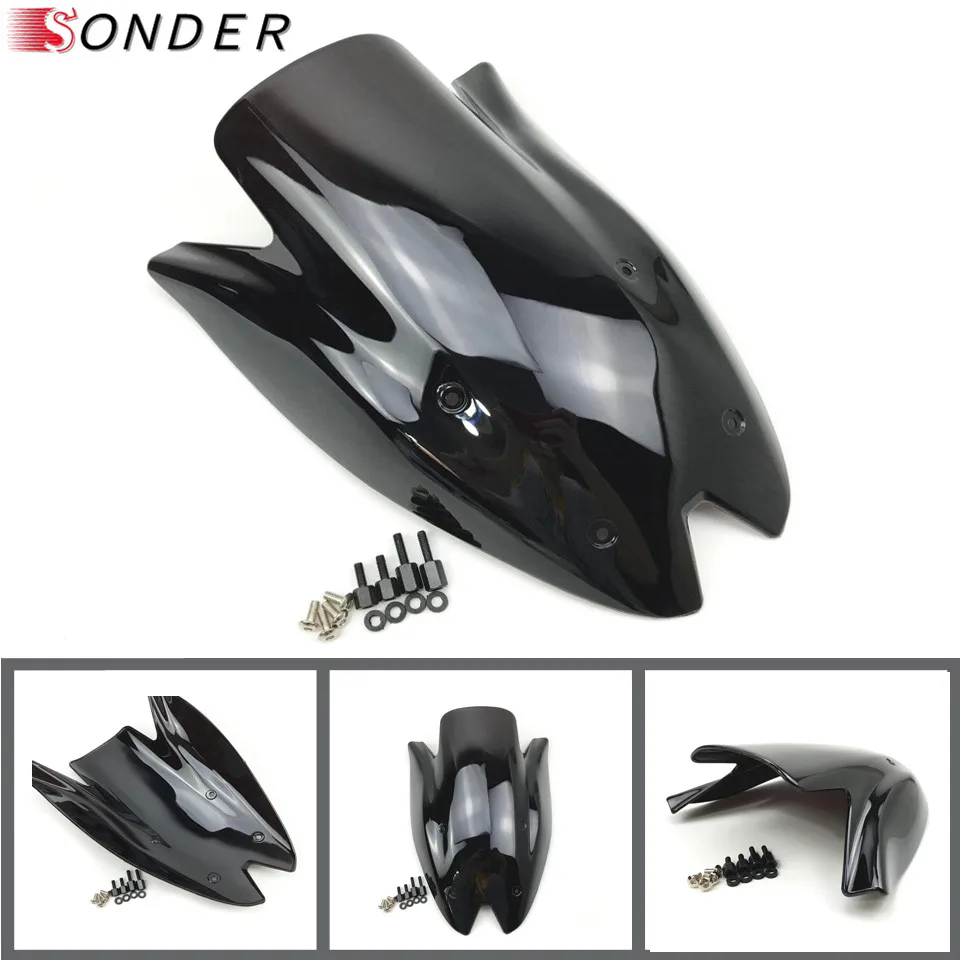 Экран ветрового стекла Z 1000 10 11 12 13 14 ветровой экран дефлекторы для Kawasaki Z1000 2010 2011