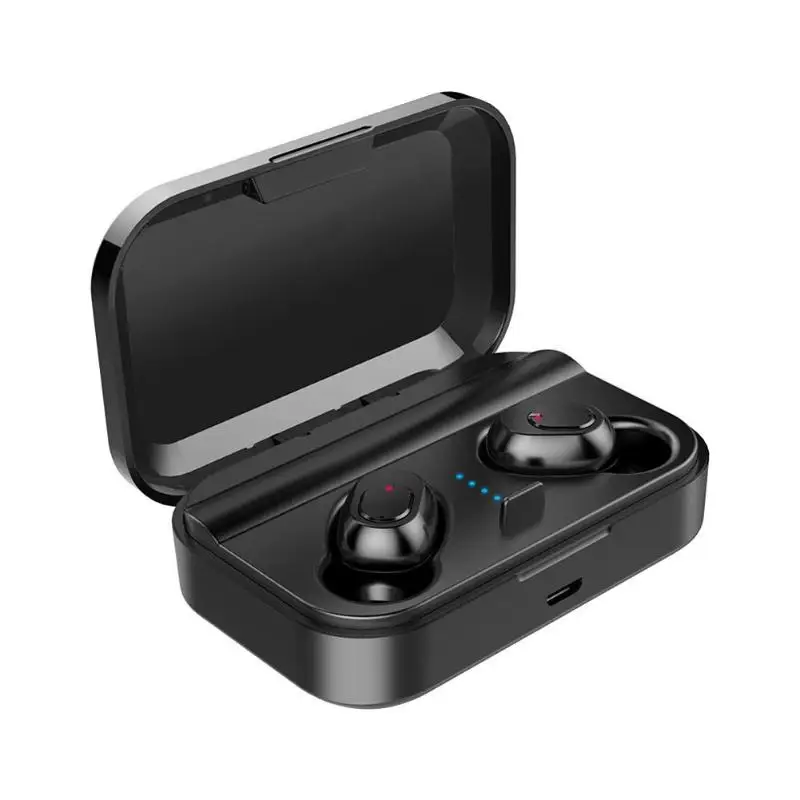 D2 TWS Bluetooth 5,0 гарнитуры туры Беспроводные Мини TWS наушники с зарядной коробкой микрофон Bluetooth стерео музыка спортивные наушники для Xiaomi