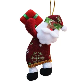 

Santa Claus Doll Toys Christmas Tree Ornaments Decoration Xmas Happy New Year Gifts Party Supplies Exquisite For Home