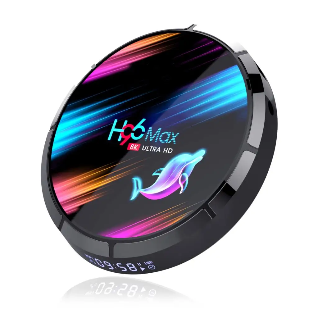 H96 MAX X3 8K Android 9.0 smart tv box Amlogic S905X3 128GB czterordzeniowy 2.4/5G podwójny Wifi Google Player Netflix Youtube dekoder H96 MAX X3 8K Android 9.0 smart tv box Amlogic S905X3 128GB czterordzeniowy 2.4/5G podwójny Wifi Google Player Netflix Youtube dekoder