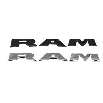 

One Set Car Tailgate 3D RAM Letter Logo Emblem Rear Trunk Badge Sticker for Dodge Ram 1500 2015 2016 2017 2018