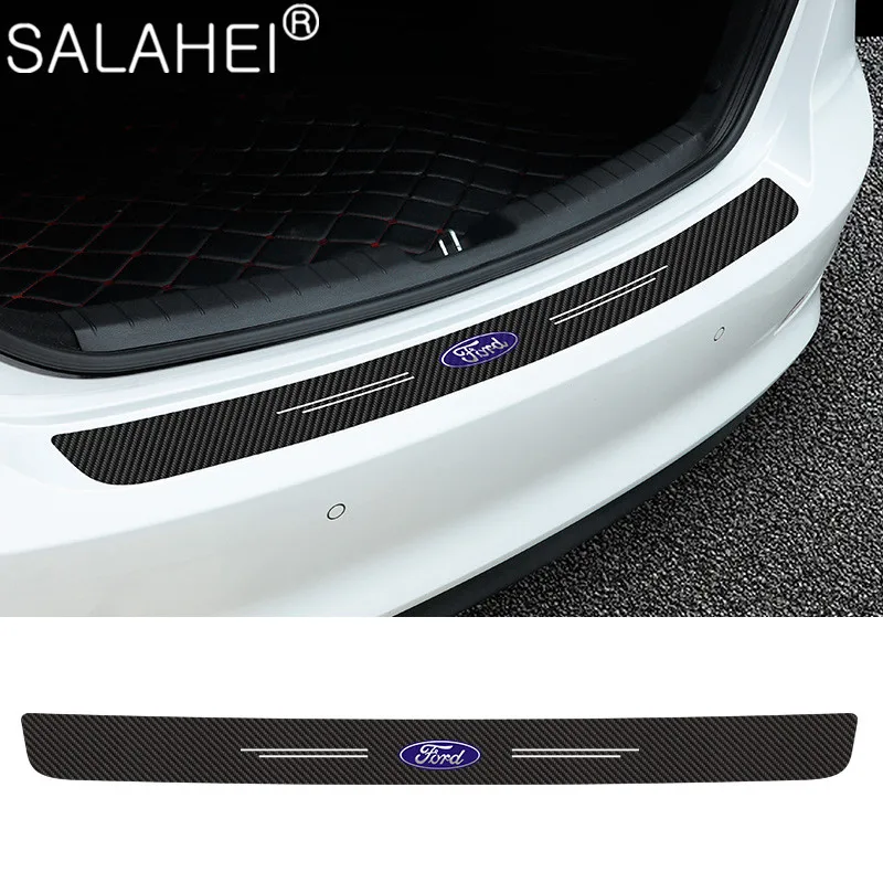 Car Trunk Rear Bumper Anti-collision Protection Sticker For Ford Focus 2 3 4 mk2 mk3 Fiesta Ecosport Everest Ranger Kuga Mondeo |
