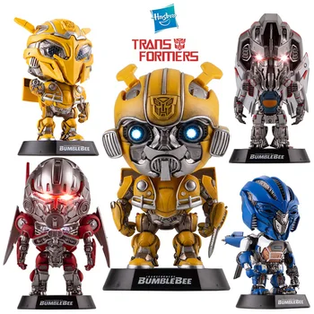

Hasbro Transformers Action Figure Collections Model Robot Dropkick Shatter Bliztwing Bumblebee Bubblehead LED Light