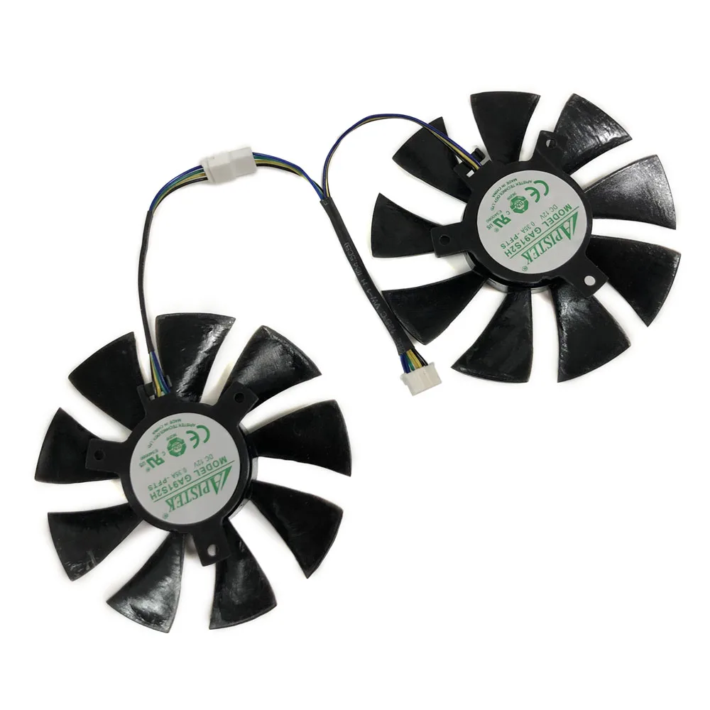 2 шт./компл. 85 мм GA91S2H GPU VGA охлаждающий вентилятор для ZOTAC GeForce GTX1060 AMP Edition GTX 1070