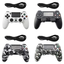 USB проводной геймпад для PS4 контроллер джойстики для игр для Playstation 4 Dualshock 4 проводной джойстик для PS3 PC контроллер для PS4