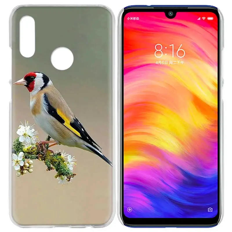 Чехол для Xiaomi Redmi Note 7 7A фотоаппаратов моментальной печати 7S 6 6A 5 Y3 K20 mi 8 до 9 лет CC9 CC9E A1 A2 A3 играть F1 Lite Pro Plus милые птицы