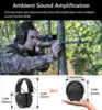 ZOHAN Noise Reduction Safety Earmuffs Hearing Protection Adjustable NRR22db Shooting Ear Muffs Ear Defenders with Waist HookHang ► Photo 2/6