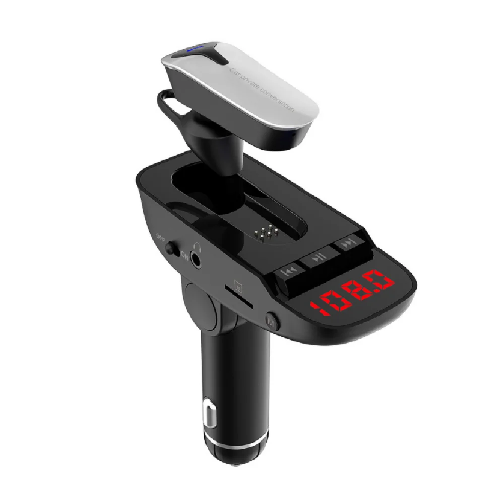 FM-трансмиттер автомобильный с 2 USB-портами 5 В а | Автомобили и мотоциклы