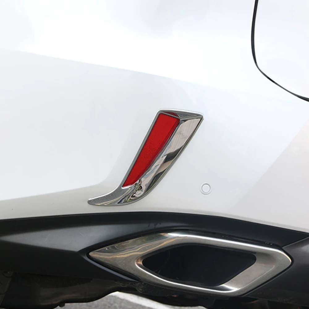 Gelinsi Rear Fog Lights Frame Decoration Chrome Trim Exterior Accessories for Lexus RX300 RX200t RX450h- Car Styling