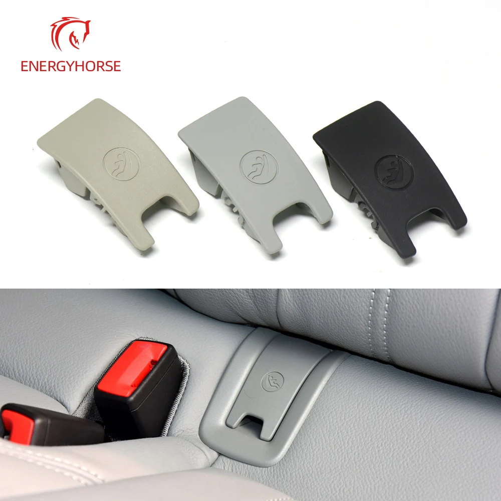 Auto Achterbank Haak Isofix Cover Kind Terughoudendheid Achterbank Slot Trim Cover Voor Audi A4 A6 Zwart Grijs 4G8887187