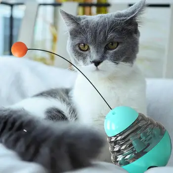 

3 in 1 Interactive Cat Toys Multifunctional Automatic Spinning Cat Toy Ball for Kitty and Kitten