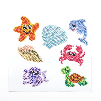 

Mini Cartoon Diamond Embroidery Sticker Rhinestone Painting Lightweight and Delicate Beautiful for Children DIY Embroidery