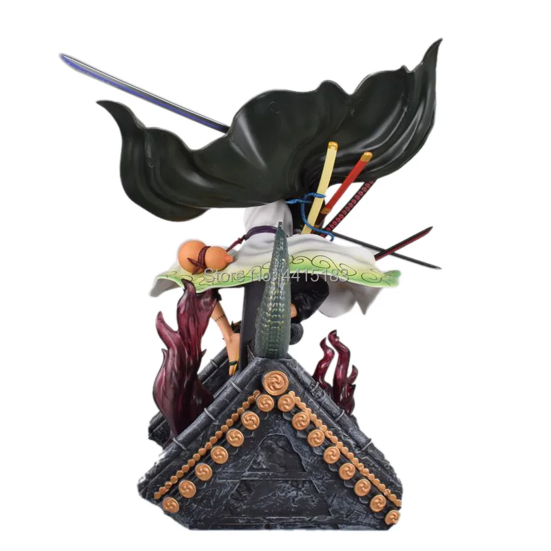 50 см аниме one piece LAND OF WANO страна Roronoa зоро пвх мультяшная фигурка игрушки коллекционная модель подарок для мальчика